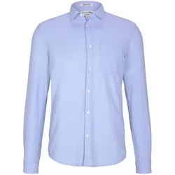 Tom Tailor Hemd Shirt fein strukturiert mit Bio Baumwolle