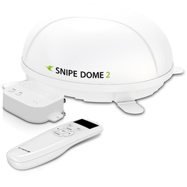Selfsat Snipe Dome 2 Single Satellitenantenne Weiß