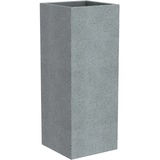 Scheurich Pflanzgefäß C-Cube 26 x 26 x 70 cm stony grey