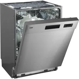 Beko BDUN15O30X Einbau-Geschirrspüler (unterbaufähig, 598 mm breit, Edelstahl)