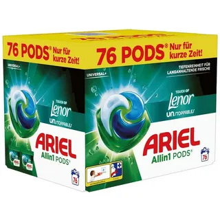 Ariel All-in-1 Pods Vollwaschmittel Caps 76 WL