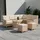 Juskys Manacor Lounge-Set creme/sand