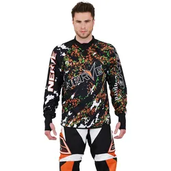 Motocross-Shirt NERVE "Nerve" Gr. S, bunt, Shirts, Damen, S, Obermaterial: 100% Polyester