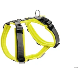 Hunter Maldon Hundegeschirr Limette/Grau M