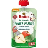 Holle Bio Power Parrot Pouchy Birne+Apfel mit Apfel & Spinat 100 g