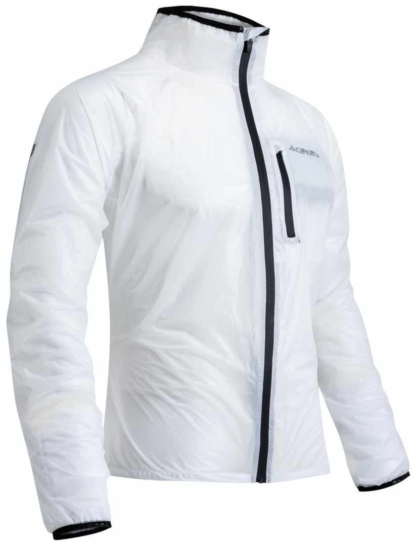 Acerbis Dek Pack Regenjas, wit, 2XL Voorman