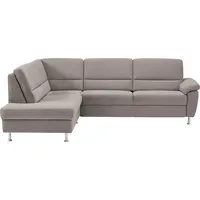 CALIZZA INTERIORS Ecksofa Onyx Stoff MultiColor Fels