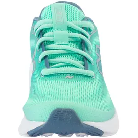 New Balance 411 Damen Weite E bright mint/zinc blau/silber metallic 43