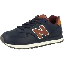 New Balance 574 Herren Navy/Classic Burgundy 40