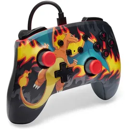 PowerA Charizard-Feuersturm Controller mehrfarbig für Nintendo Switch