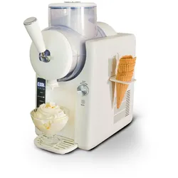 Unold 48950 2-in-1 Slush- und Softeismaschine Sofie mit 1,5L Füllmenge für Softeis, Slushies, Frozen Cocktails, Frappés, Milchshakes