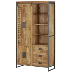 Mehrzweckschrank  Josha , holzfarben , Maße (cm): B: 110 H: 200 T: 45