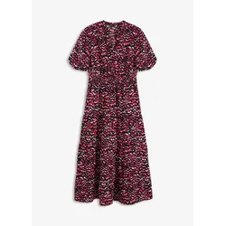 bonprix Maxikleid, schwarz, 48