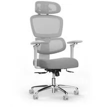 deskspace Move Pro Netzrücken Grau