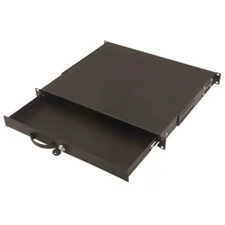 DIGITUS Tastatureinschub & Dokumentenablage für 483 mm (19")-Schränke