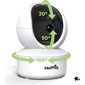MalPlay Babyphone mit Kamera 5 Zoll
