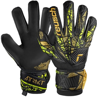 Reusch Attrakt Infinity Finger Support Torwarthandschuhe für Erwachsene optimal für Kunstrasen, 10,