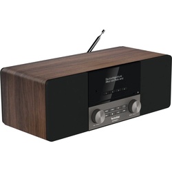 TechniSat DIGITRADIO 3 Digitalradio (DAB) (Digitalradio (DAB), UKW mit RDS, 20 W, CD-Player, Made in Germany) braun