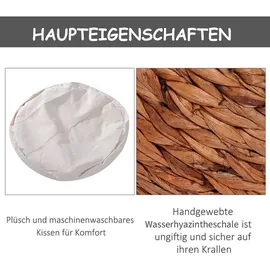 PawHut Katzenkorb mit Kissen