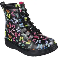 Skechers Mädchen Winterstiefeletten GRAVLEN - BUTTERFLY SQUAD 29937-36, 29937-38 SKE-303420L black/multi 36 - Schwarz/Blau/Rosa - 36