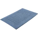 KLEINE WOLKE Net 70 x 120 cm stahlblau