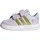 adidas Frozen Grand Court Kinder Ice Lavender/Gold/Glow Blue 22