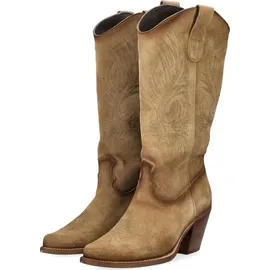 FELMINI Bikerboots Damen Braun 41