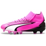 Puma Ultra Pro FG/AG Soccer Shoes, poison pink/puma white/puma black 39
