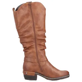 Rieker Damen Hochschaftstiefel 93670-24 braun Gr. 38