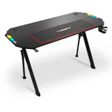 DRIFT GAMING DRDZ175RGB Gaming-Tisch Schwarz
