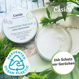 Casida GmbH Deo Creme Natural ohne Aluminium 50 ml
