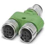 Phoenix Contact 1523968 Sensor-/Aktor-Verteiler und Adapter M12 Adapter, Y-Form Polzahl Sensoren: 4