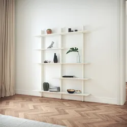 Tenzo Bridge Regal Holzwerkstoff 162x190 cm - Braun