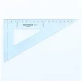 RUMOLD Zeichendreieck 60° 20 cm Kunststoff transparent