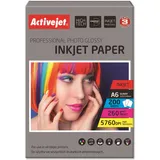 Activejet AP6-260GR200 Fotopapier A6 200 Blatt, 260g/m2