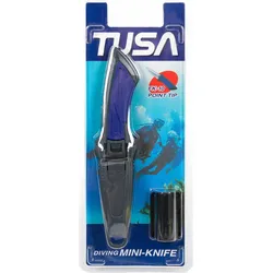 TUSA Mini Knife Tauchermesser BLAU No Size