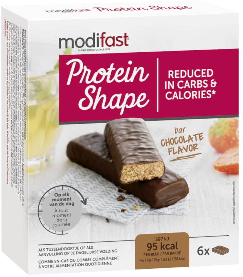 modifast Protein Shape Bar Chocolate 6x27 g Barre