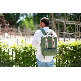 Childhome - Wickelrucksack FAMILY CLUB grün - Grün