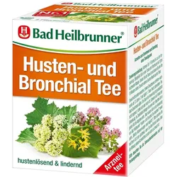BAD Heilbrunner Husten- und Bronchial Te 8X2,0 g