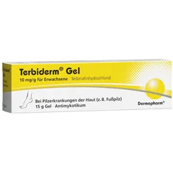 Terbiderm 10mg/g für Erwachsene 15 g Gel