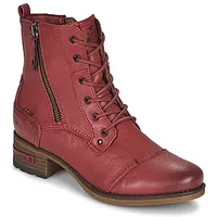 Mustang Damenstiefel 1229513 in rot, 40