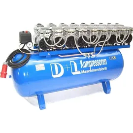 Apex Digital Druckluft Kompressor Silent Leise V18 810/8/270W Ölfrei Flüster Kompressor 9PS
