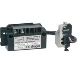 Hager HXE051H Unterspannungausloser mit Zeitverzögerung h800-h1600 3P 24VDC