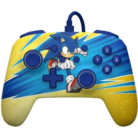 PowerA Enhanced Wired Controller Sonic Boost Nintendo Switch - Blau