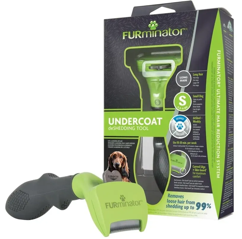 FURMINATOR Undercoat deShedding für langhaarige Hunde S Klein