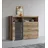 OTTO home Roger 120 x 92 x 38,5 cm Braun / Schwarzwood