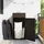vidaXL Gartenschrank 55 x 55 x 111 cm Braun