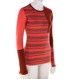 Ortovox 185 Rock'n'Wool Long Sleeve Damen coral, M