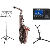 Classic Cantabile AS-450 Antique Red Altsaxophon Set