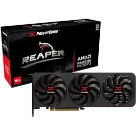 PowerColor AMD Radeon RX 9070 Reaper 16GB GDDR6 Grafikkarte HDMI/3xDP